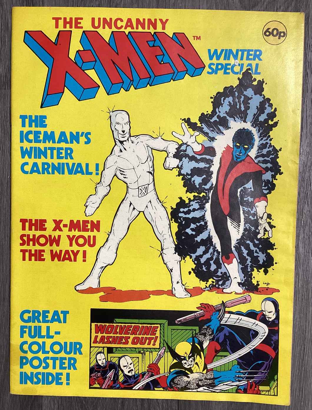 The Uncanny X-Men Winter Special 1982 Marvel Comics UK