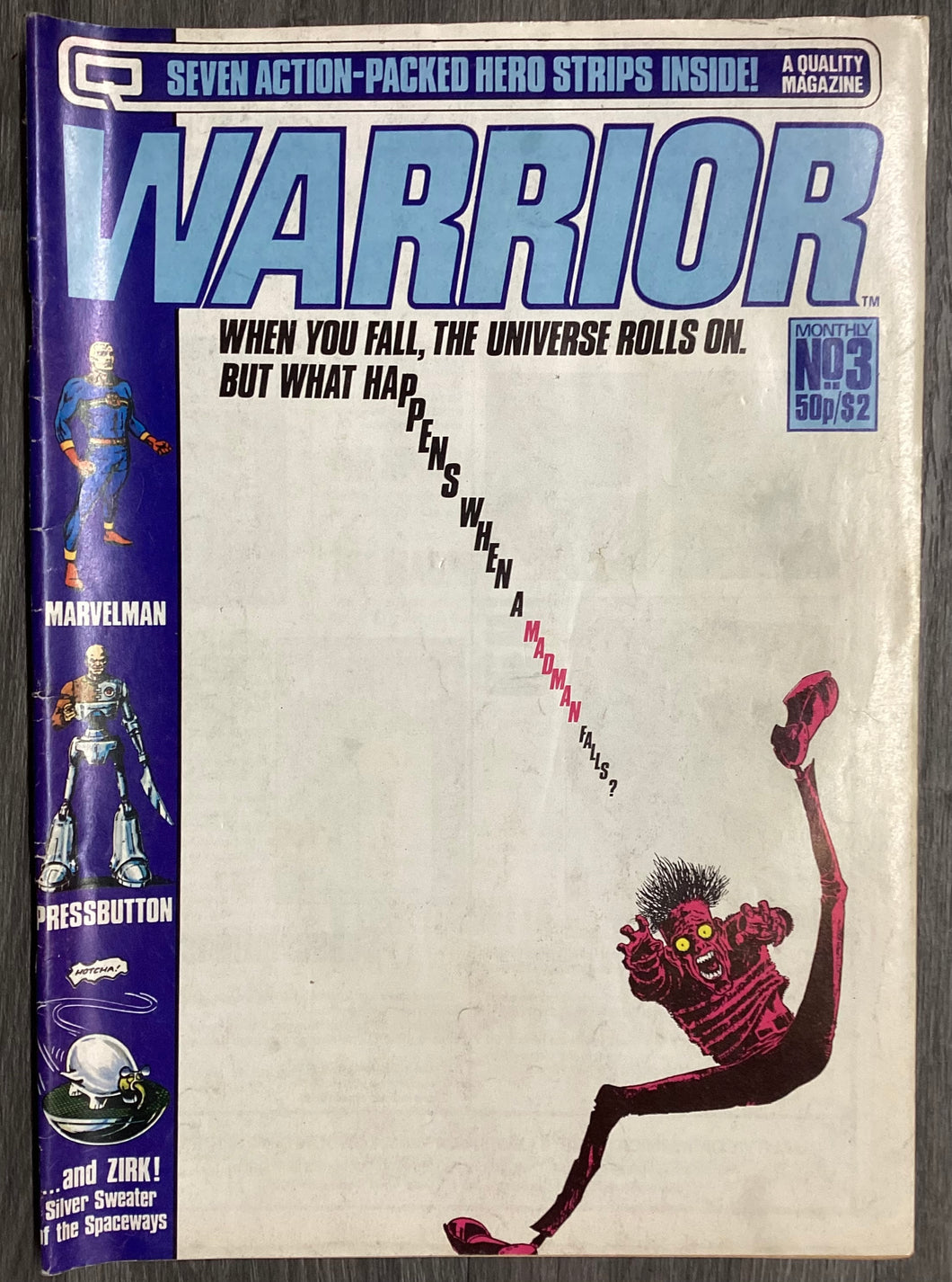 Warrior No. #3 1982 Quality Magazines UK