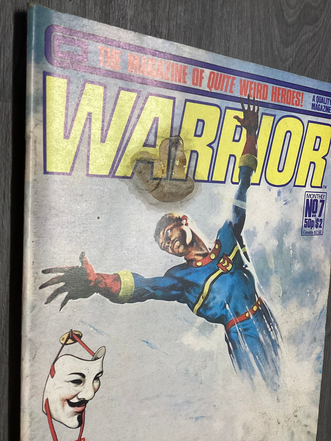 Warrior No. #7 1982 Quality Magazines UK