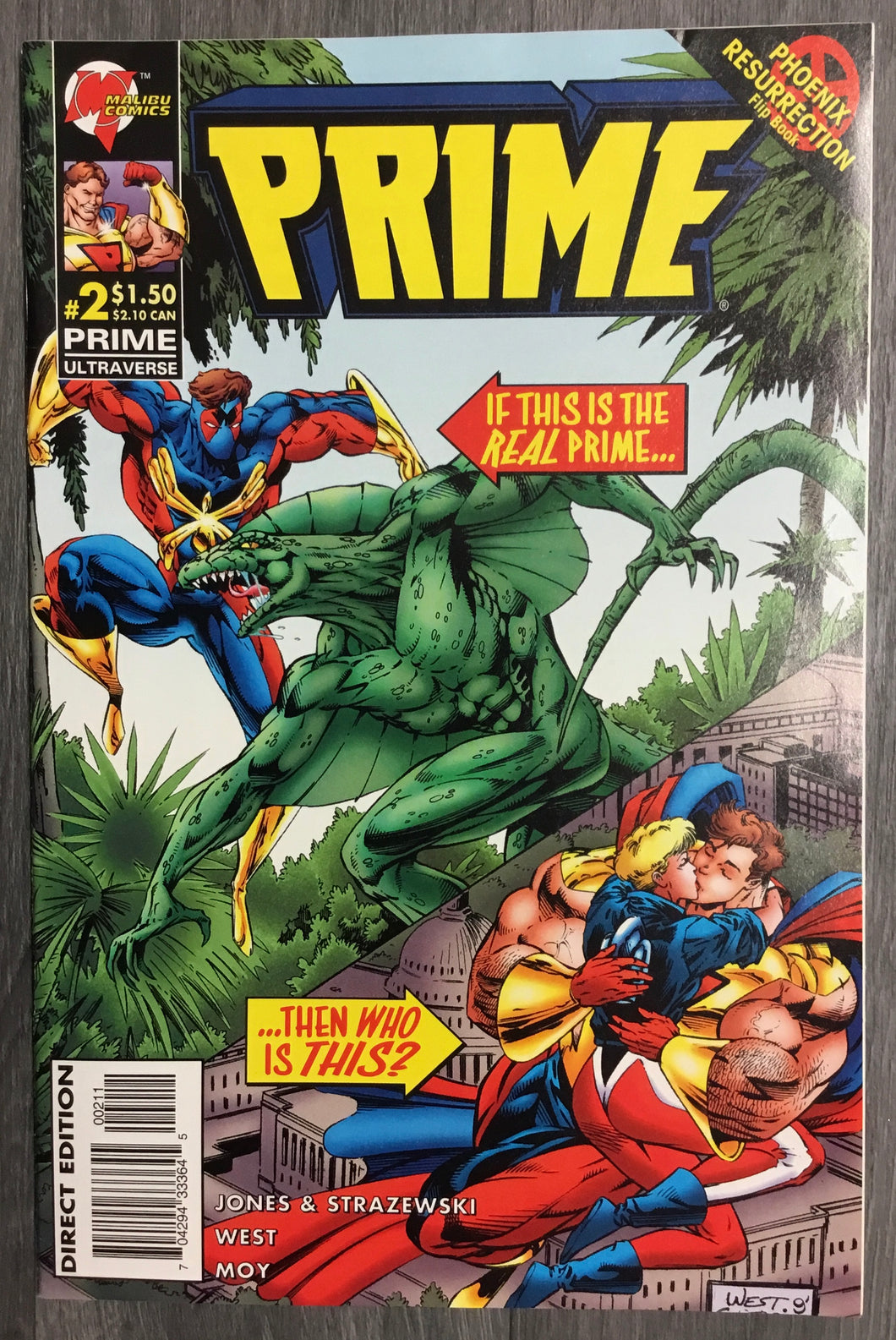 Prime No. #2 1995 Malibu Comics