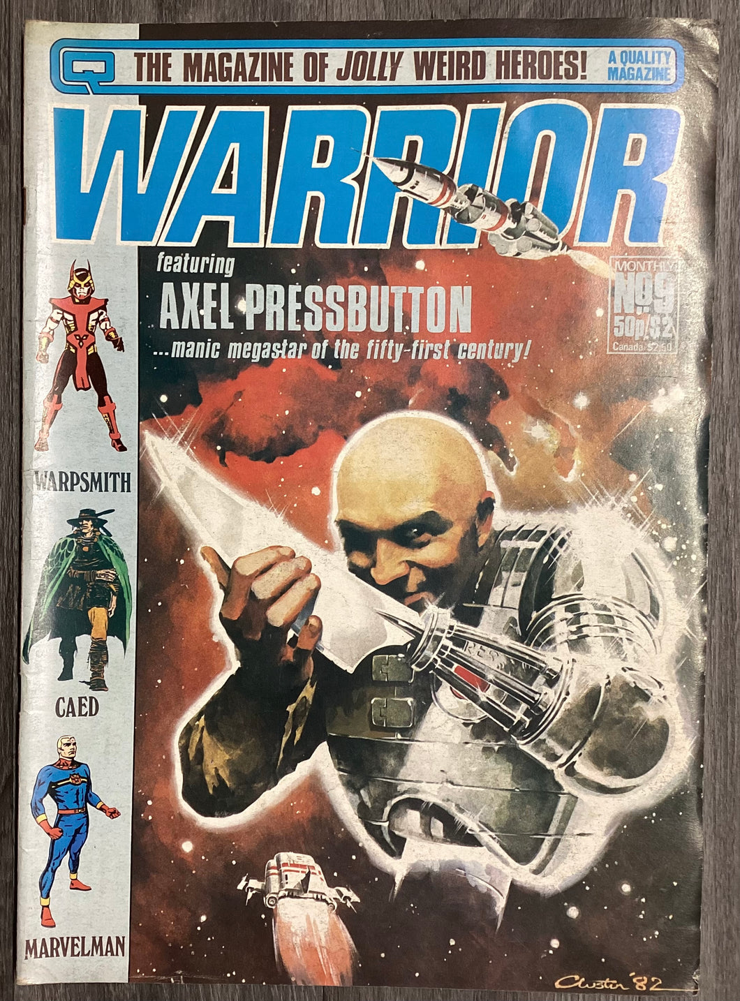 Warrior No. #9 1983 Quality Magazines UK