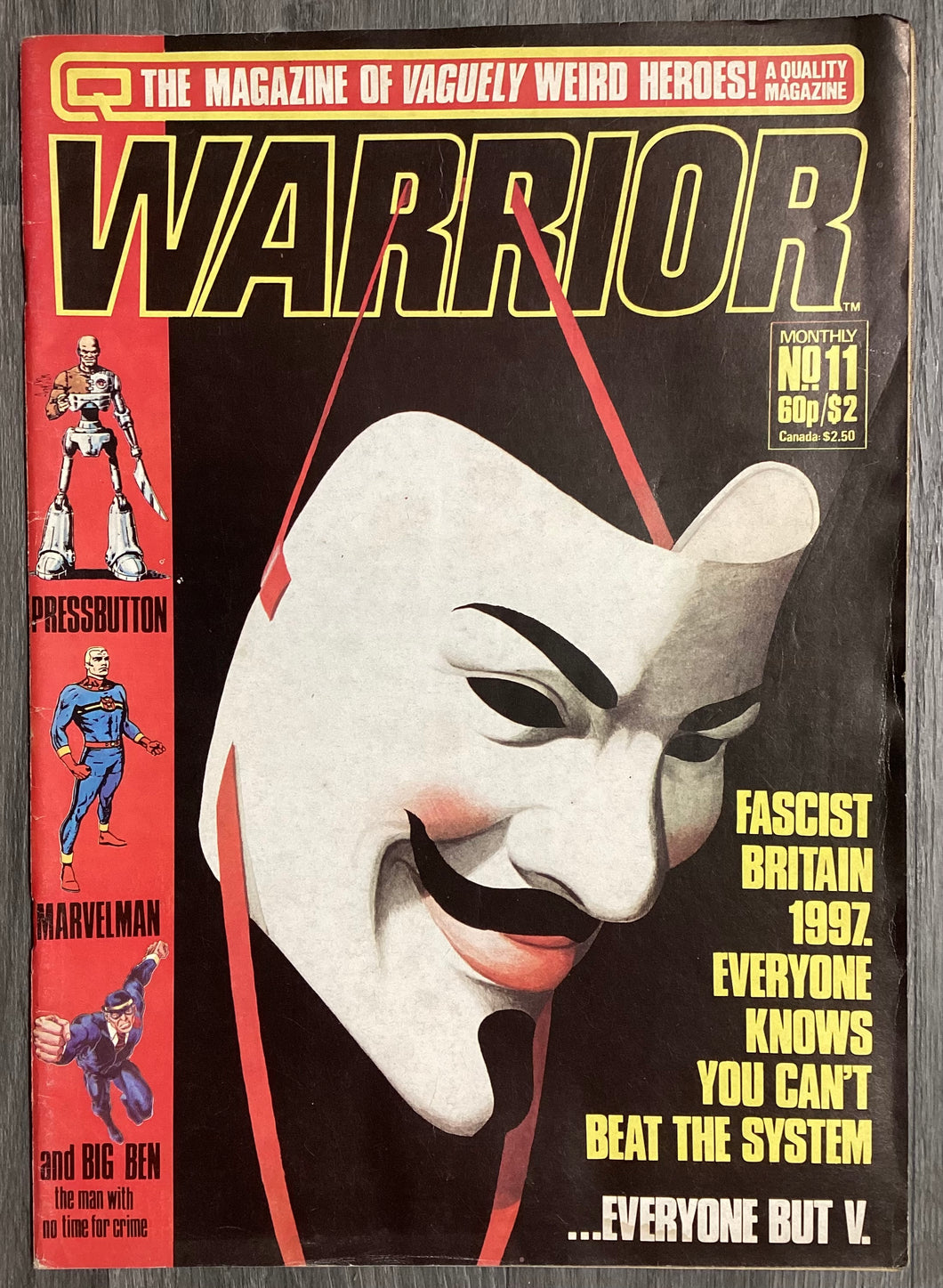 Warrior No. #11 1983 Quality Magazines UK