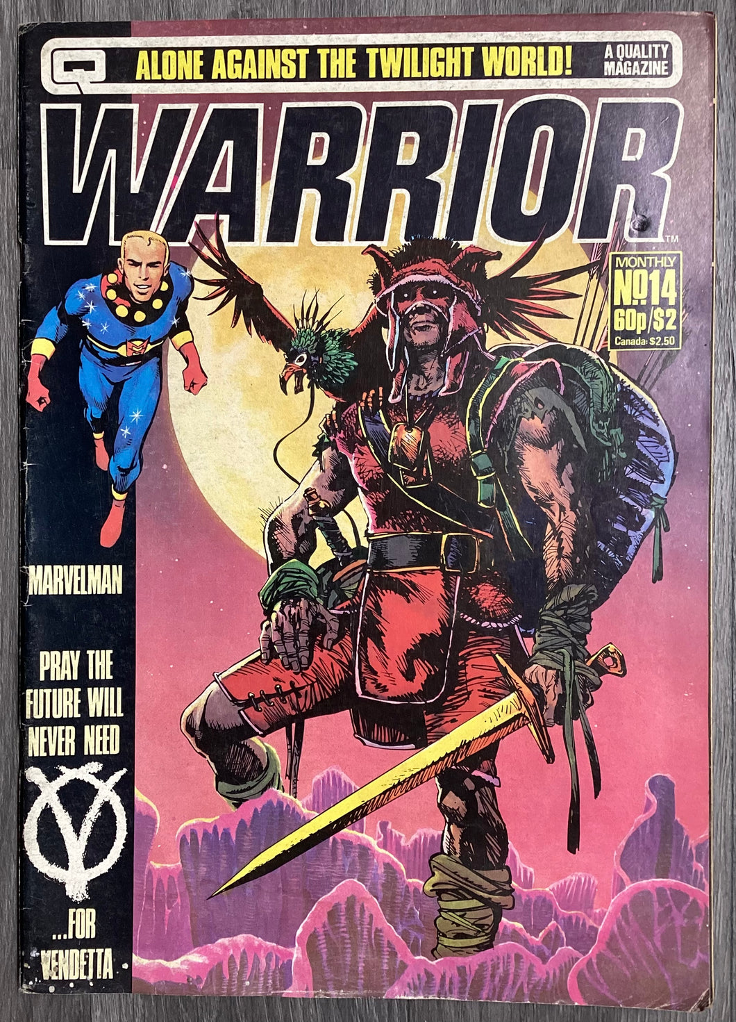 Warrior No. #14 1983 Quality Magazines UK