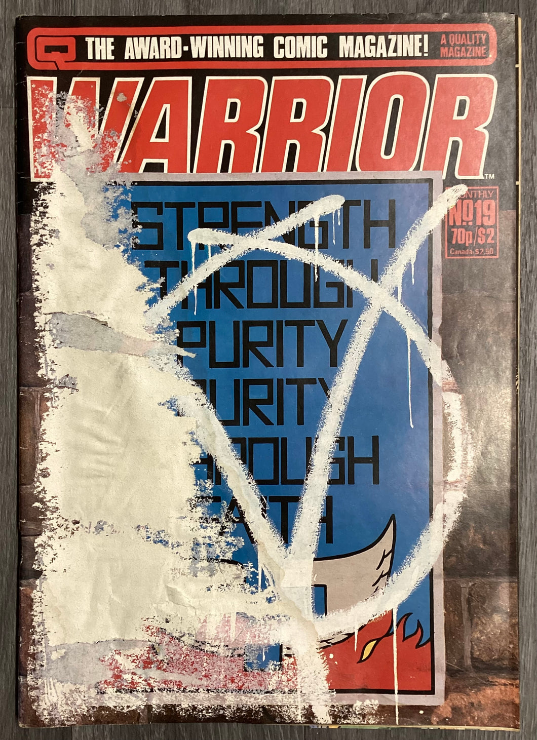 Warrior No. #19 1984 Quality Magazines UK