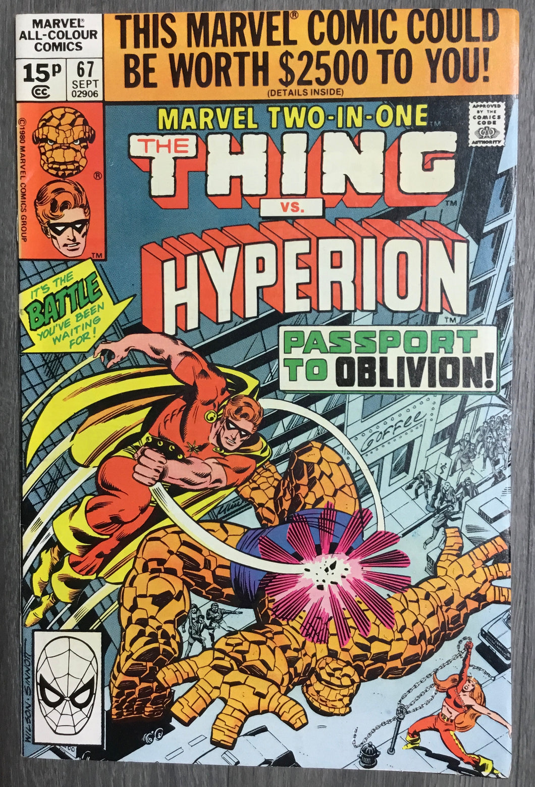 Marvel Two-in-One No. #67 1980 Marvel Comics