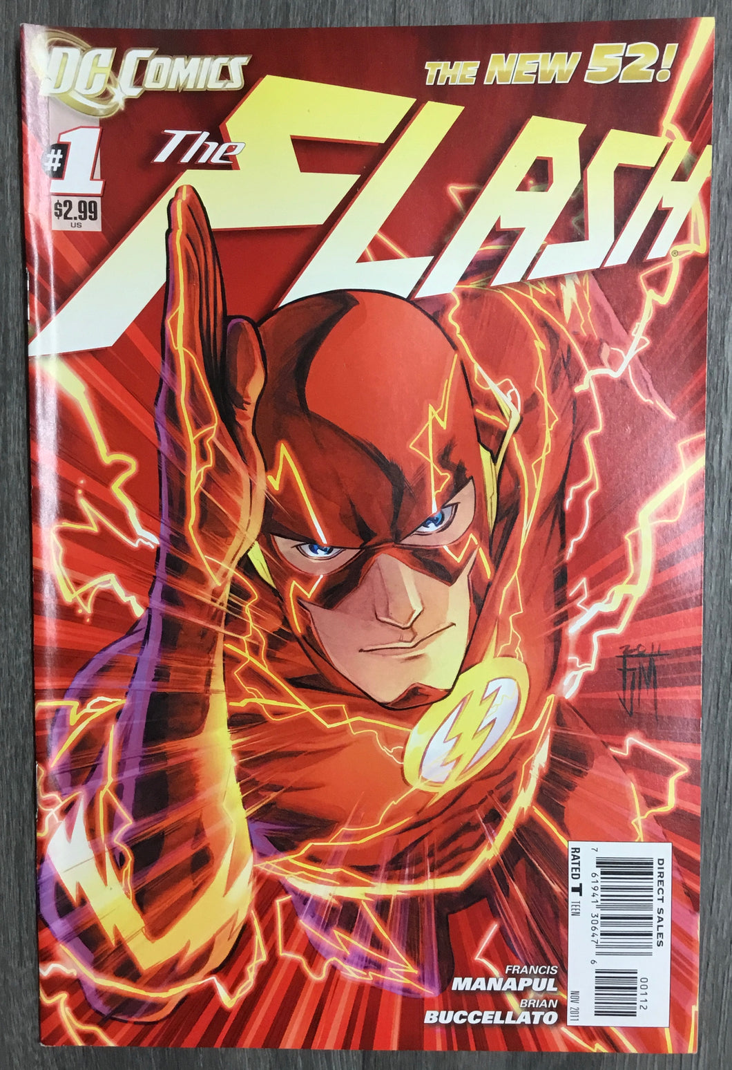 The Flash (New 52) No. #1 2011 DC Comics