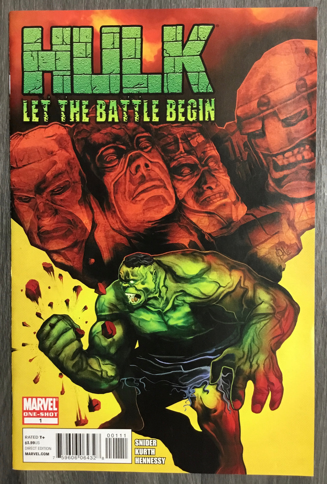Hulk: Let the Battle Begin No. #1 One-Shot 2010 Marvel Comics