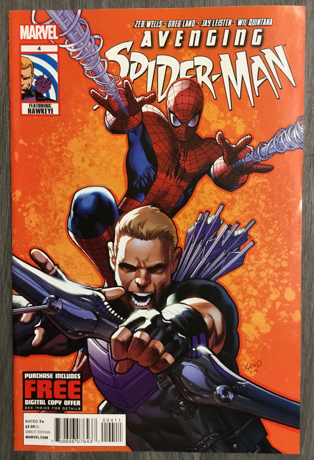 Avenging Spider-Man No. #4 2012 Marvel Comics