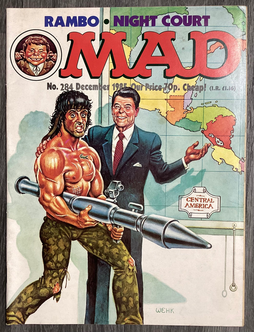 Mad No. #284 1985 UK Edition