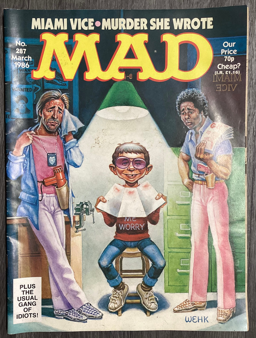 Mad No. #287 1986 UK Edition
