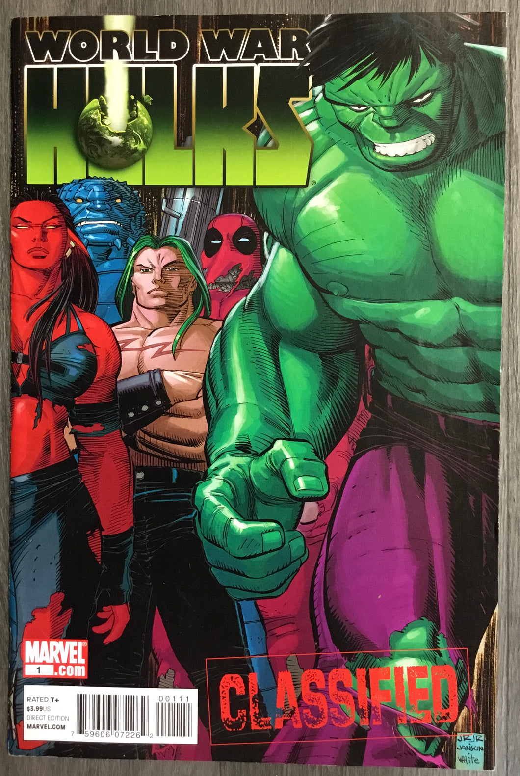 World War Hulks No. #1 2010 Marvel Comics
