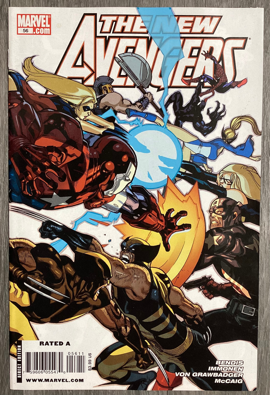 The New Avengers No. #56 2009 Marvel Comics