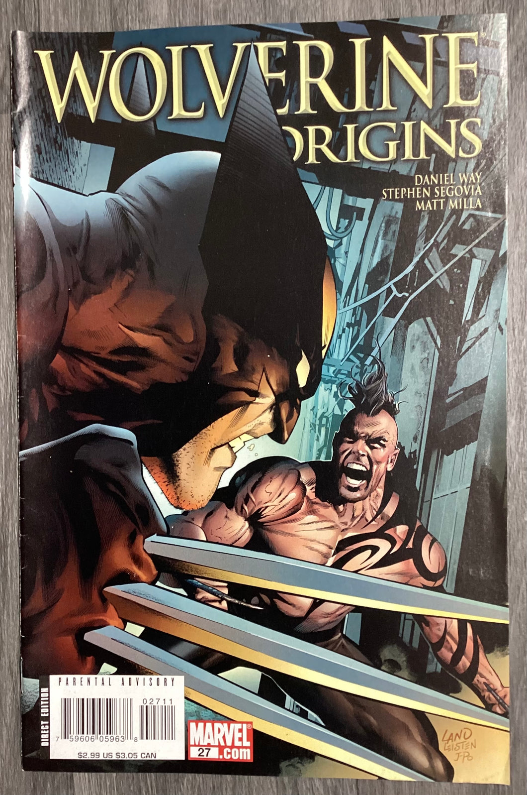 Wolverine: Origins No. #27 2008 Marvel Comics