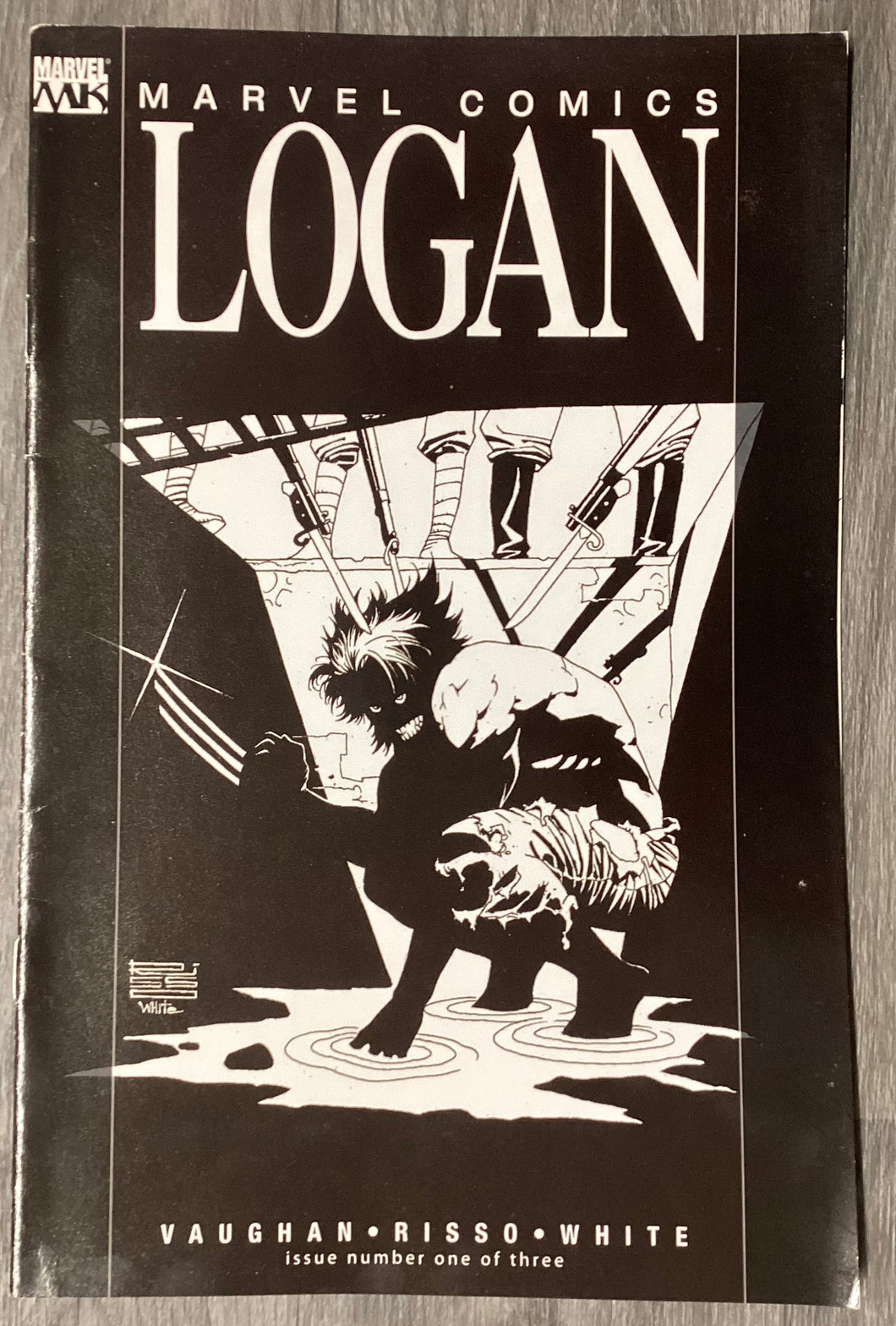 Logan No. #1 Sketch Variant 2008 Marvel Comics