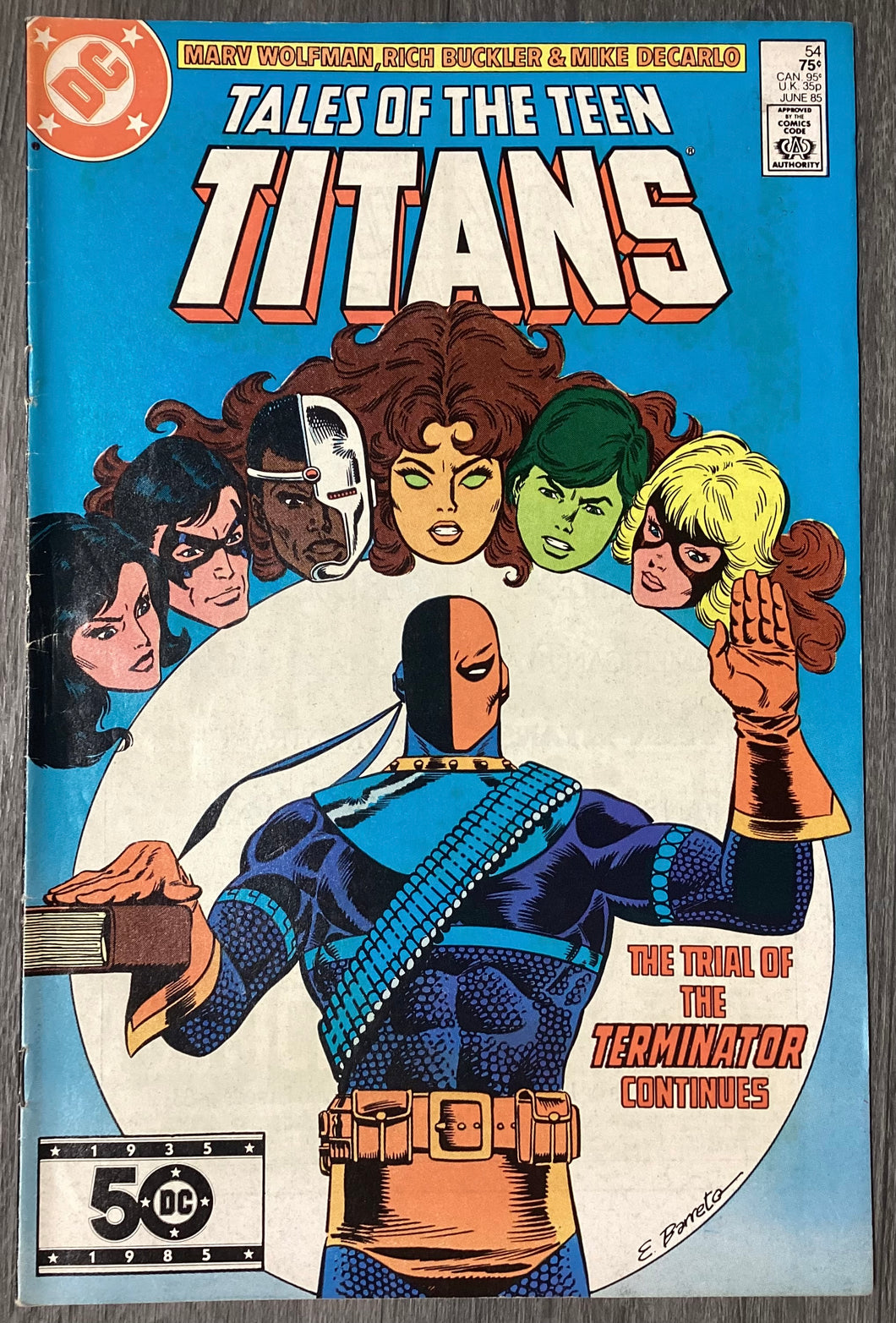 Tales of the Teen Titans No. #54 1985 DC Comics