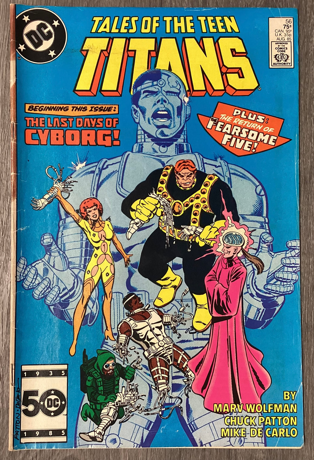 Tales of the Teen Titans No. #56 1985 DC Comics