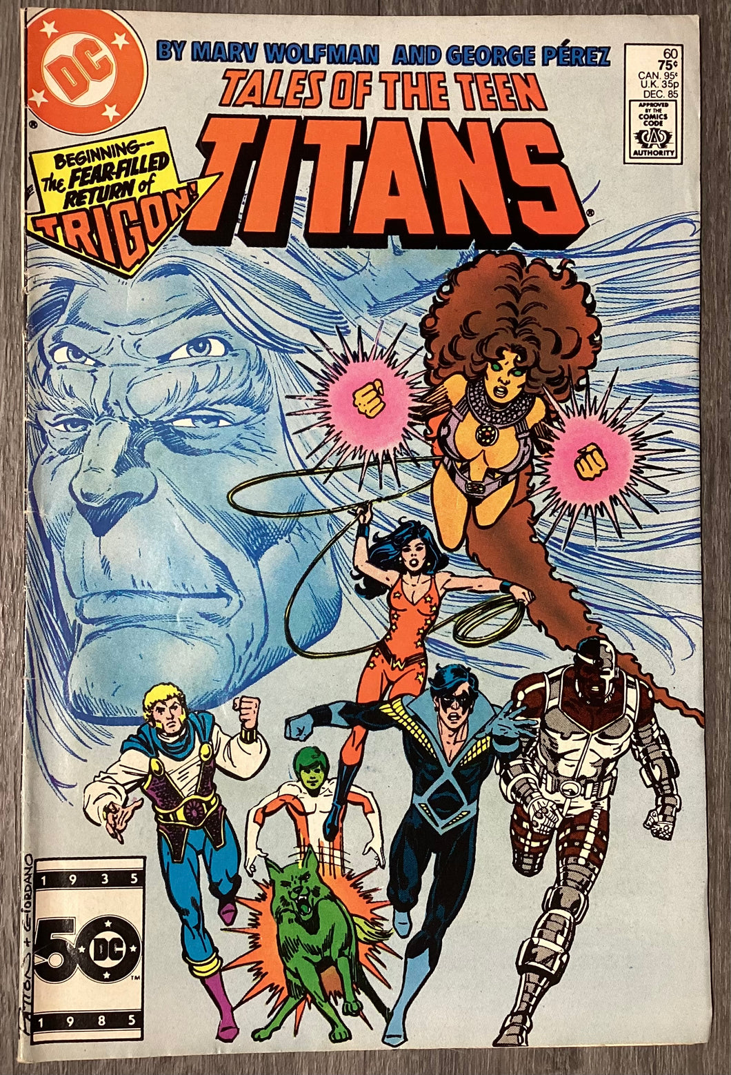 Tales of the Teen Titans No. #60 1985 DC Comics