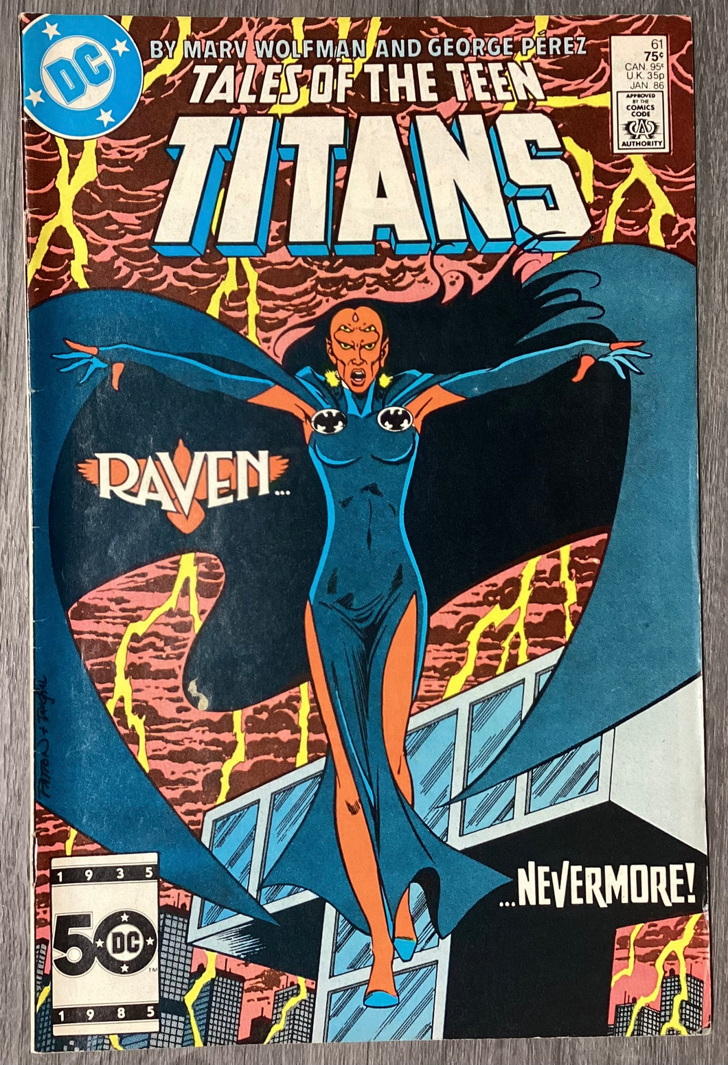 Tales of the Teen Titans No. #61 1986 DC Comics