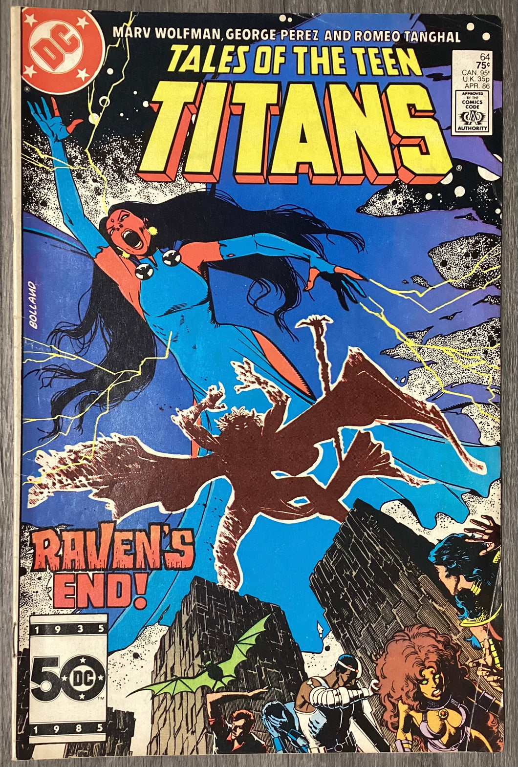 Tales of the Teen Titans No. #64 1986 DC Comics