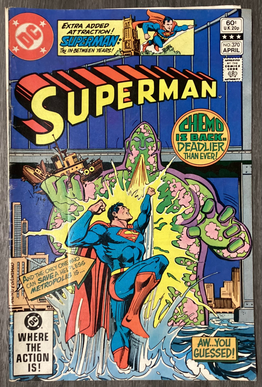 Superman No. #370 1982 DC Comics