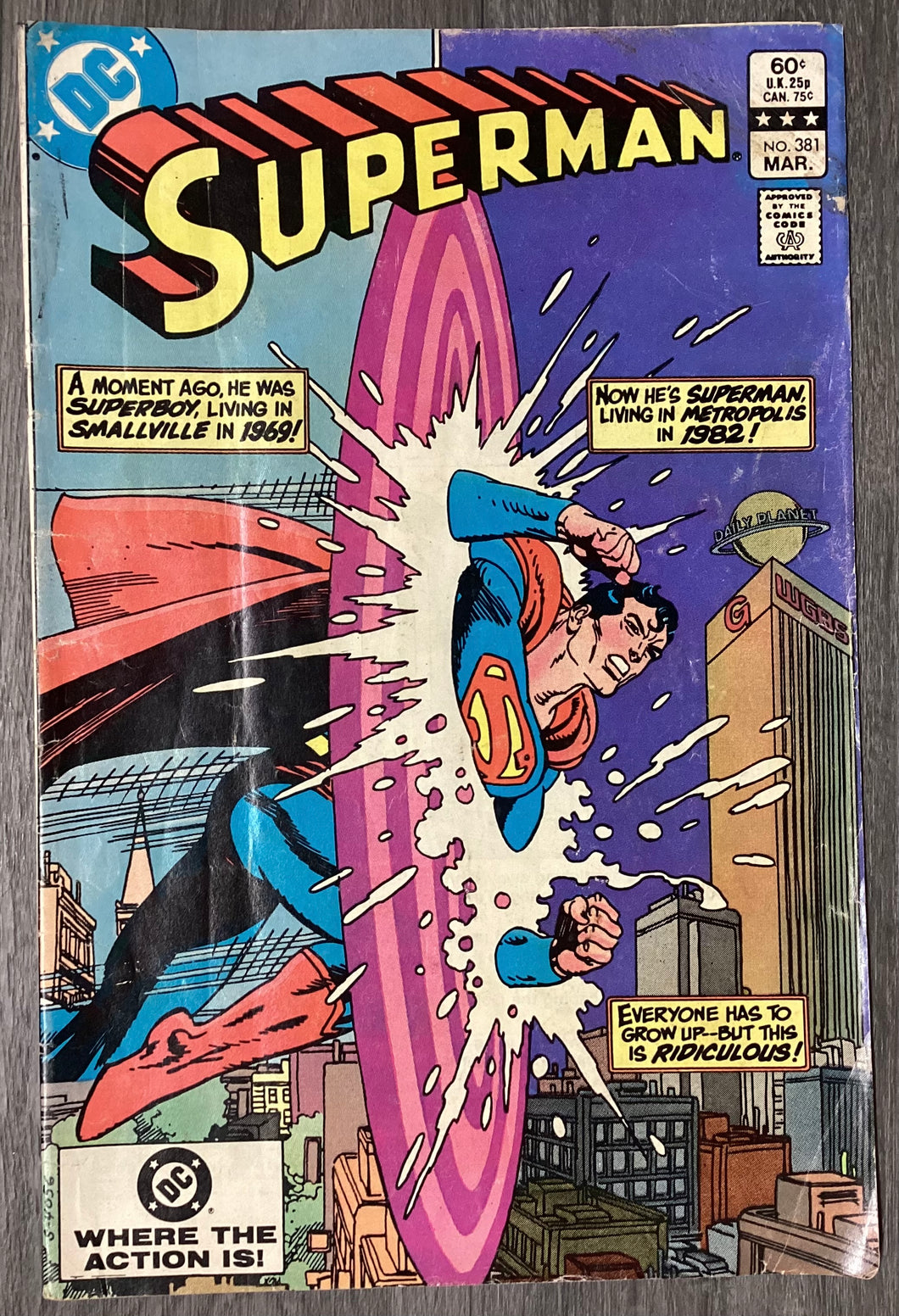 Superman No. #381 1983 DC Comics