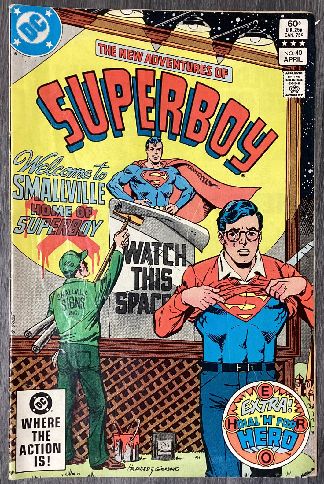 The New Adventures of Superboy No. #40 1983 DC Comics