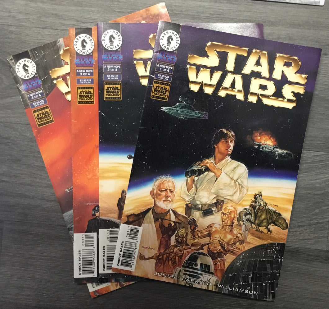 Star Wars: A New Hope No. #1-4 1997 Dark Horse Comics