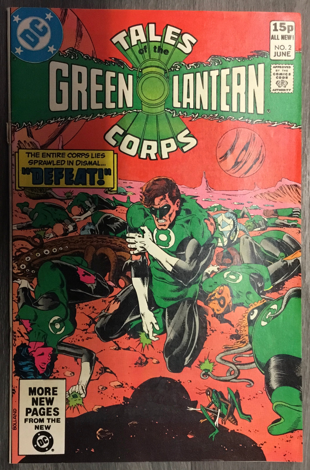 Tales of the Green Lantern Corps No. #2 1981 DC Comics