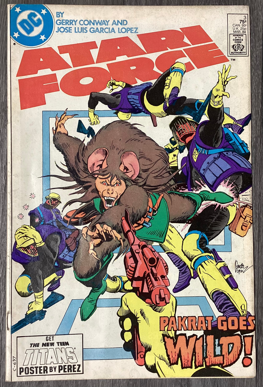 Atari Force No. #3 1984 DC Comics