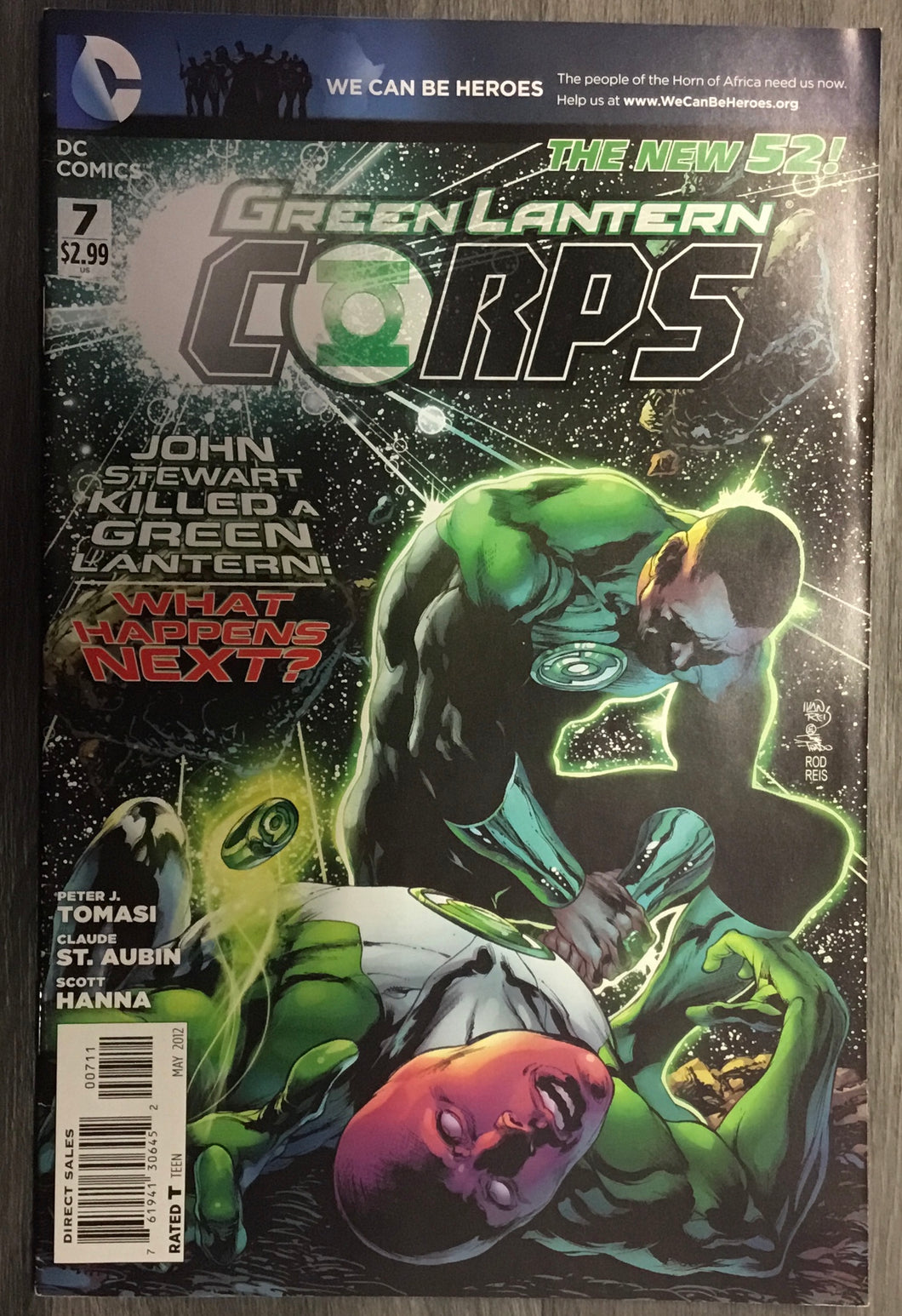 Green Lantern Corps (New 52) No. #7 2012 DC Comics
