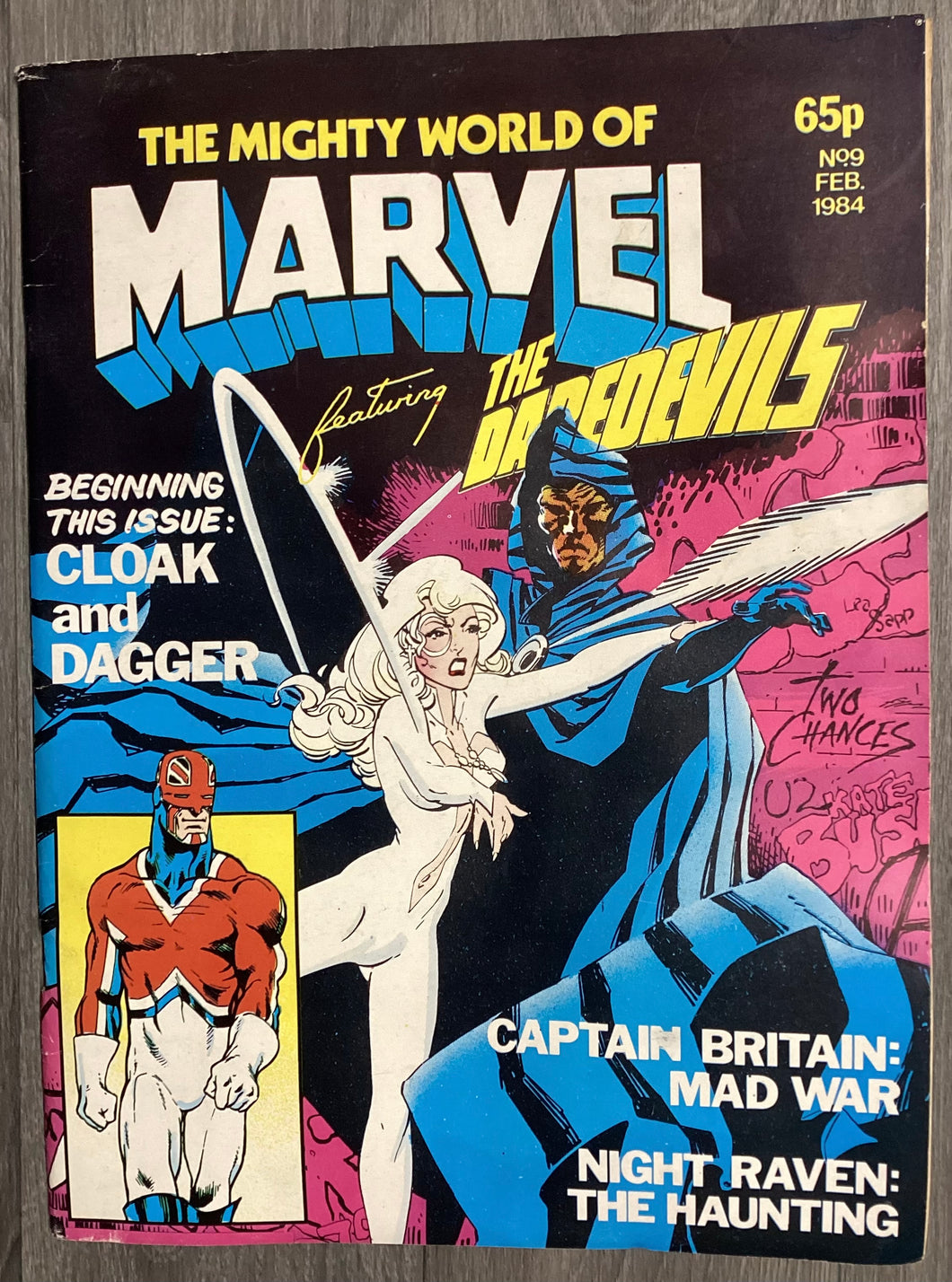 The Mighty World of Marvel No. #9 1984 Marvel Comics UK