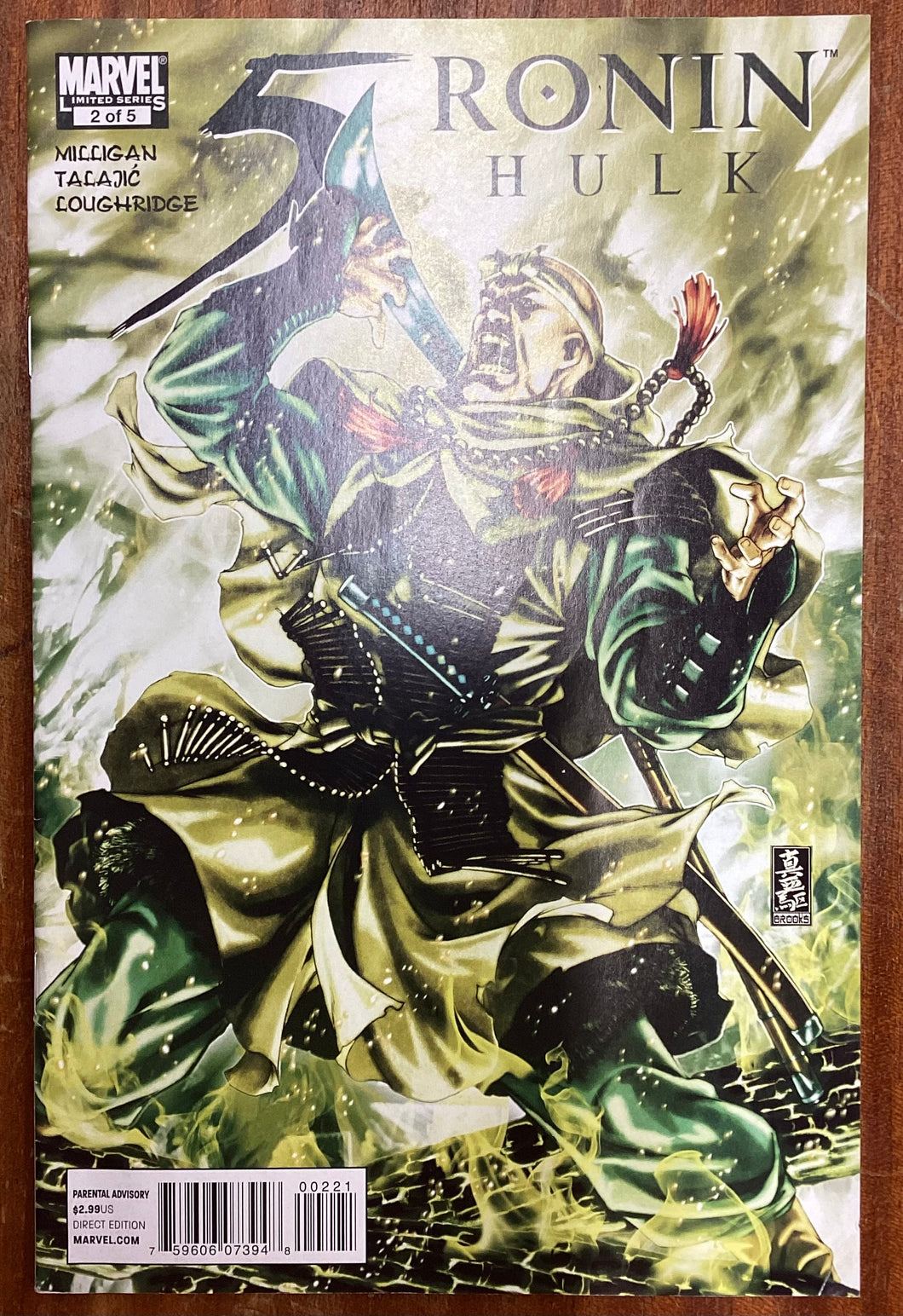 5 Ronin No. #2 2011 Marvel Comics