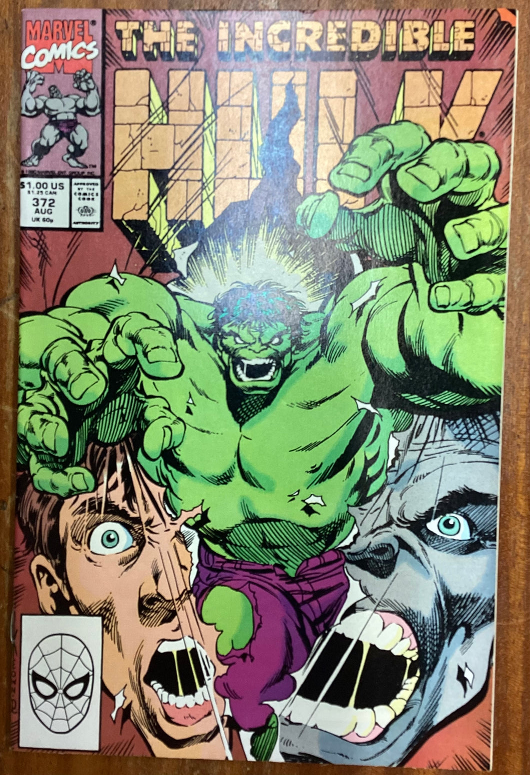 The Incredible Hulk No. #372 1990 Marvel Comics