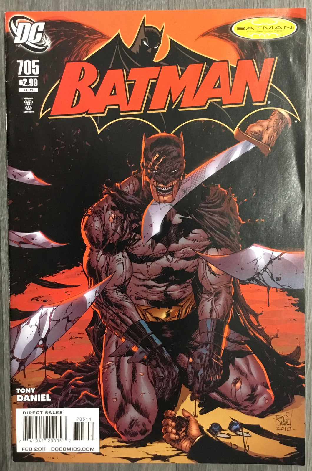Batman No. #705 2011 DC Comics