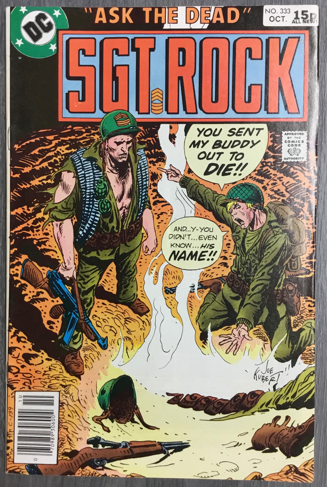 Sgt. Rock No. #333 1979 DC Comics