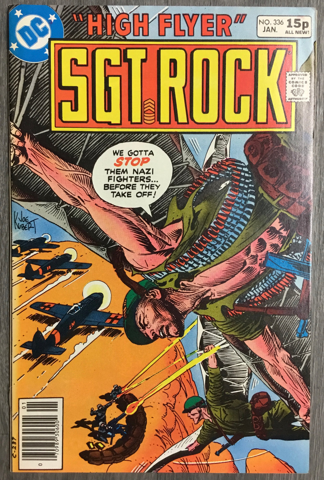 Sgt. Rock No. #336 1980 DC Comics