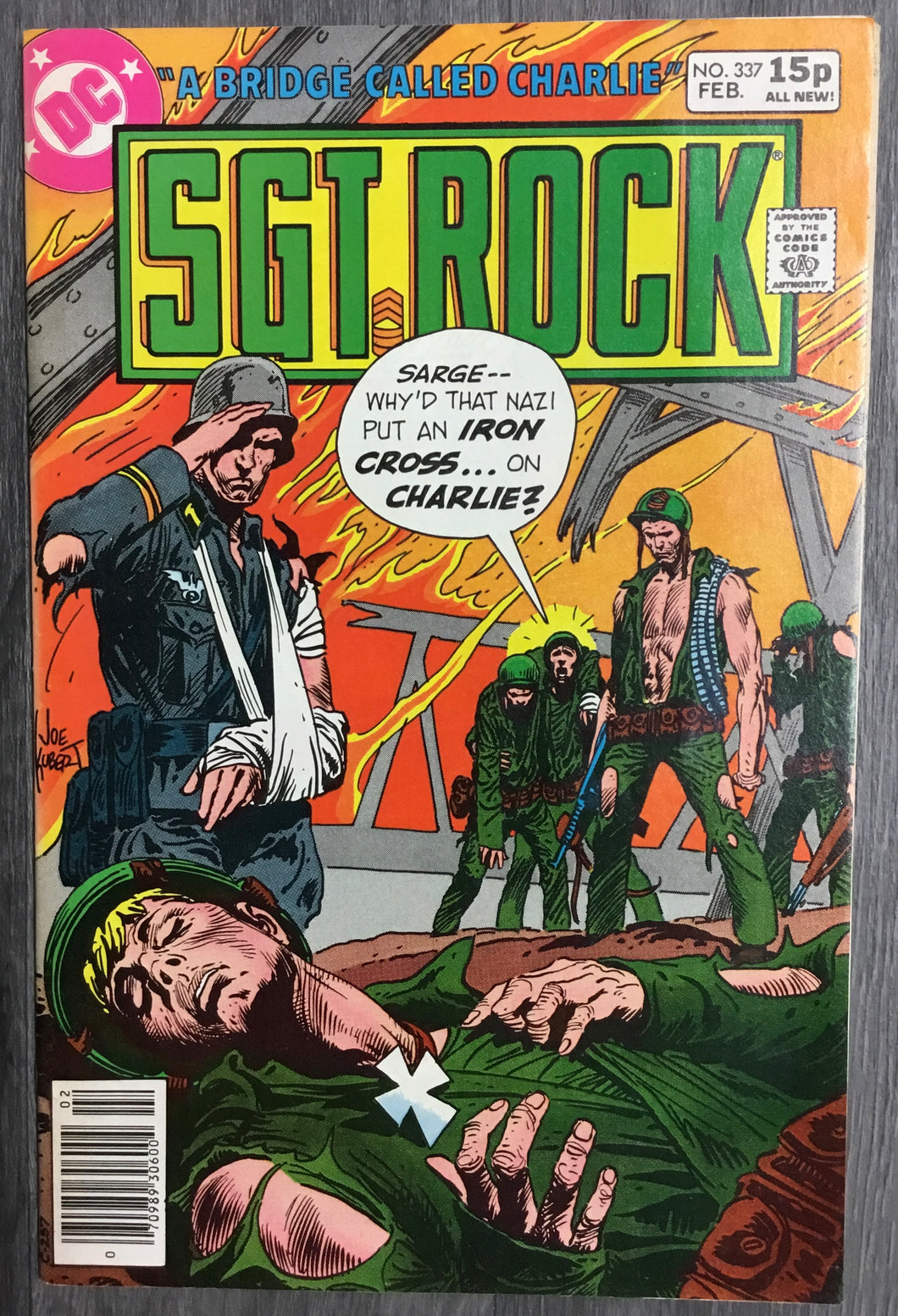 Sgt. Rock No. #337 1980 DC Comics