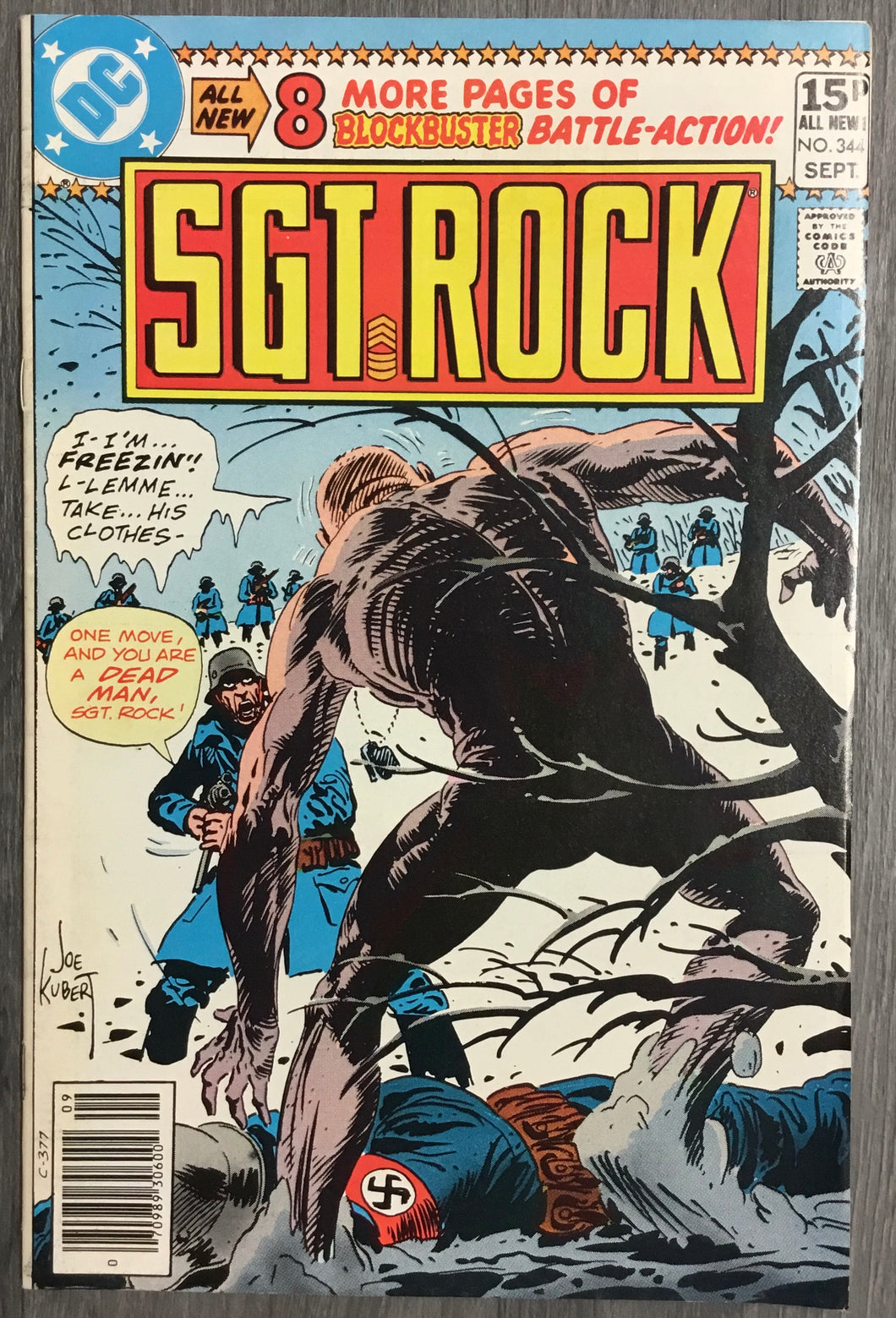 Sgt. Rock No. #344 1980 DC Comics