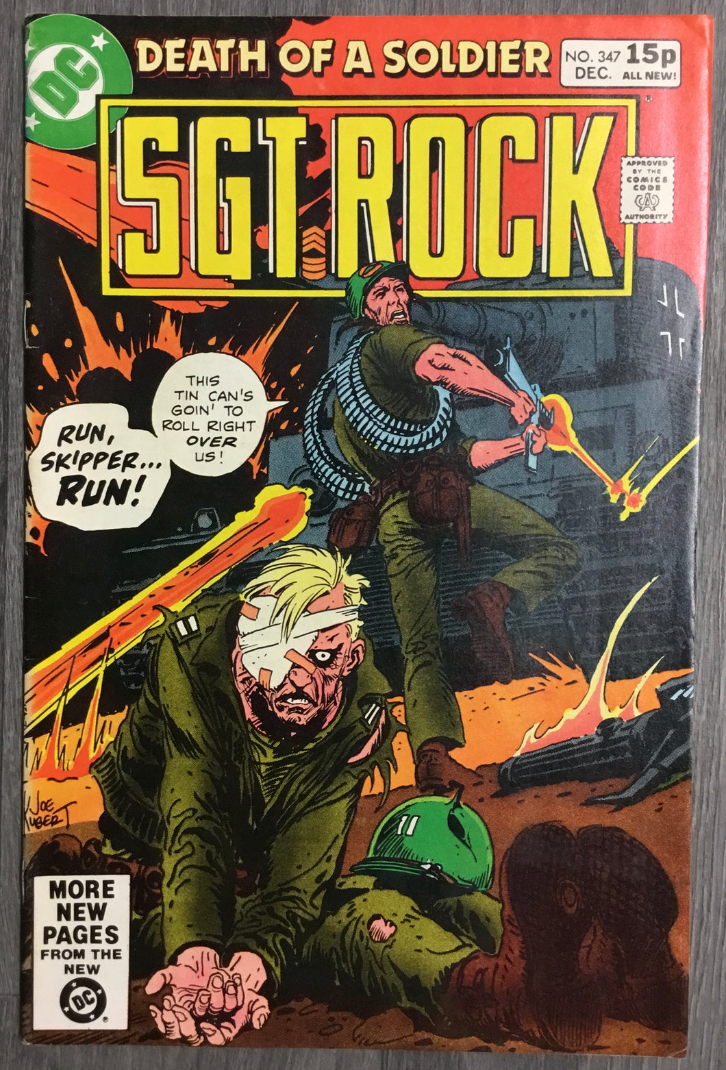 Sgt. Rock No. #347 1980 DC Comics