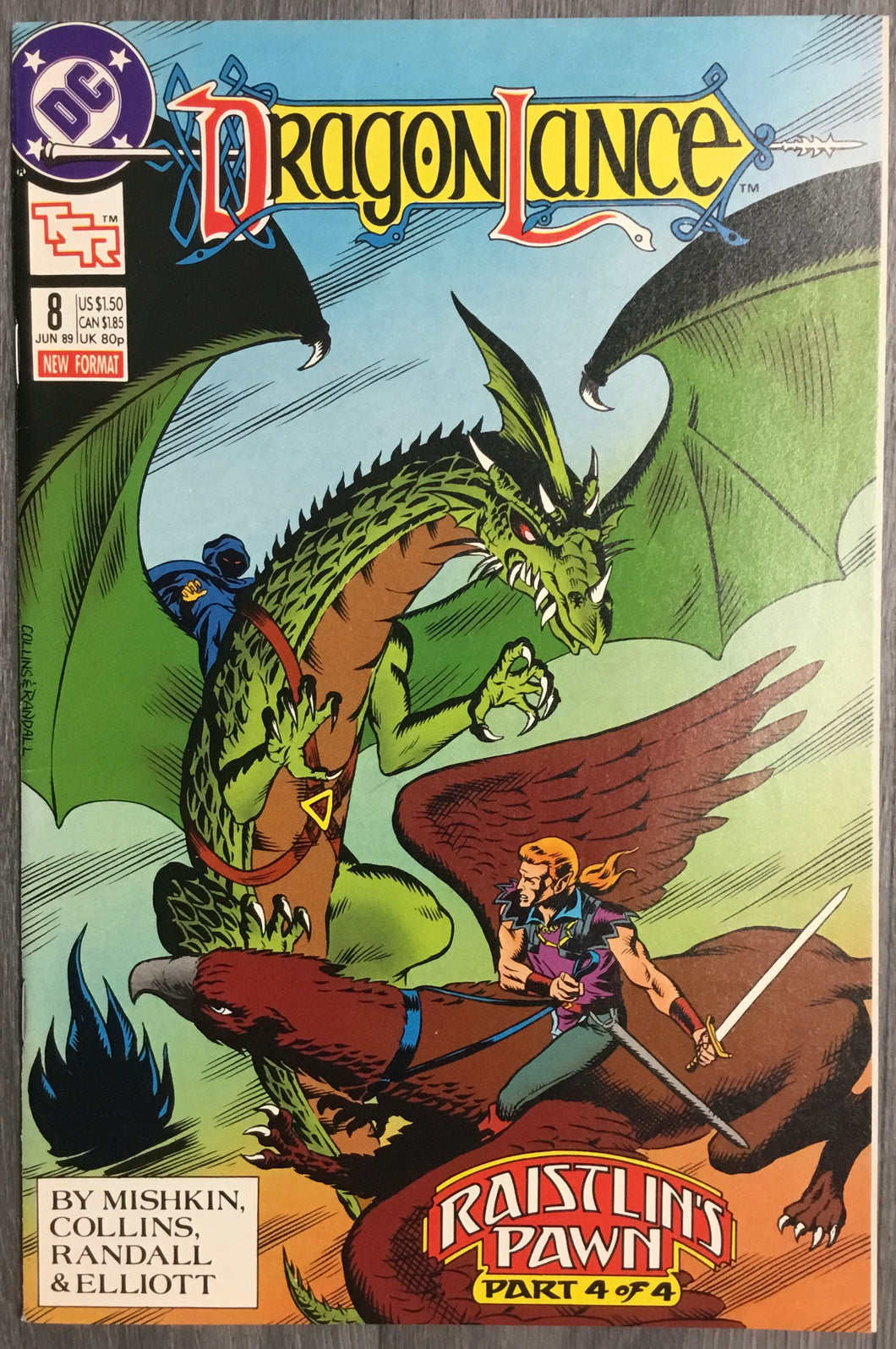 Dragonlance No. #8 1989 DC/TSR Comics