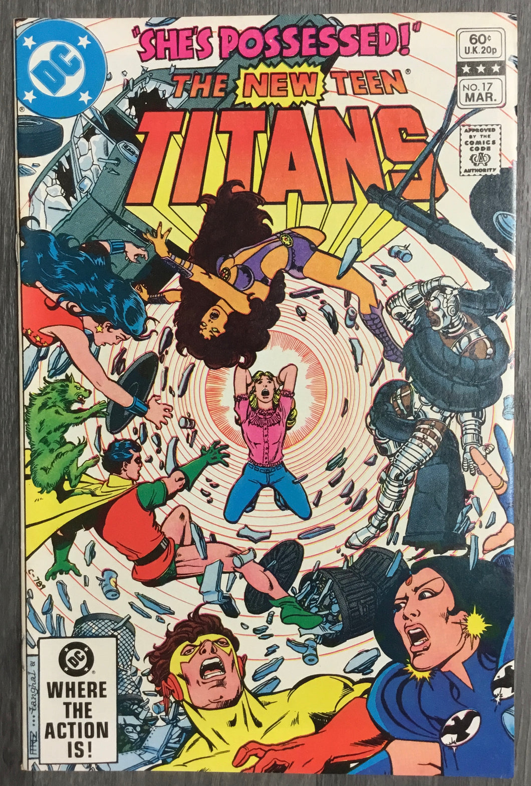 The New Teen Titans No. #17 1982 DC Comics