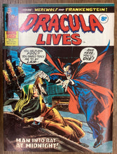 Load image into Gallery viewer, Dracula Lives No. #6  1974 Marvel Comics UK
