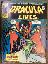 Load image into Gallery viewer, Dracula Lives No. #10 1974 Marvel Comics UK
