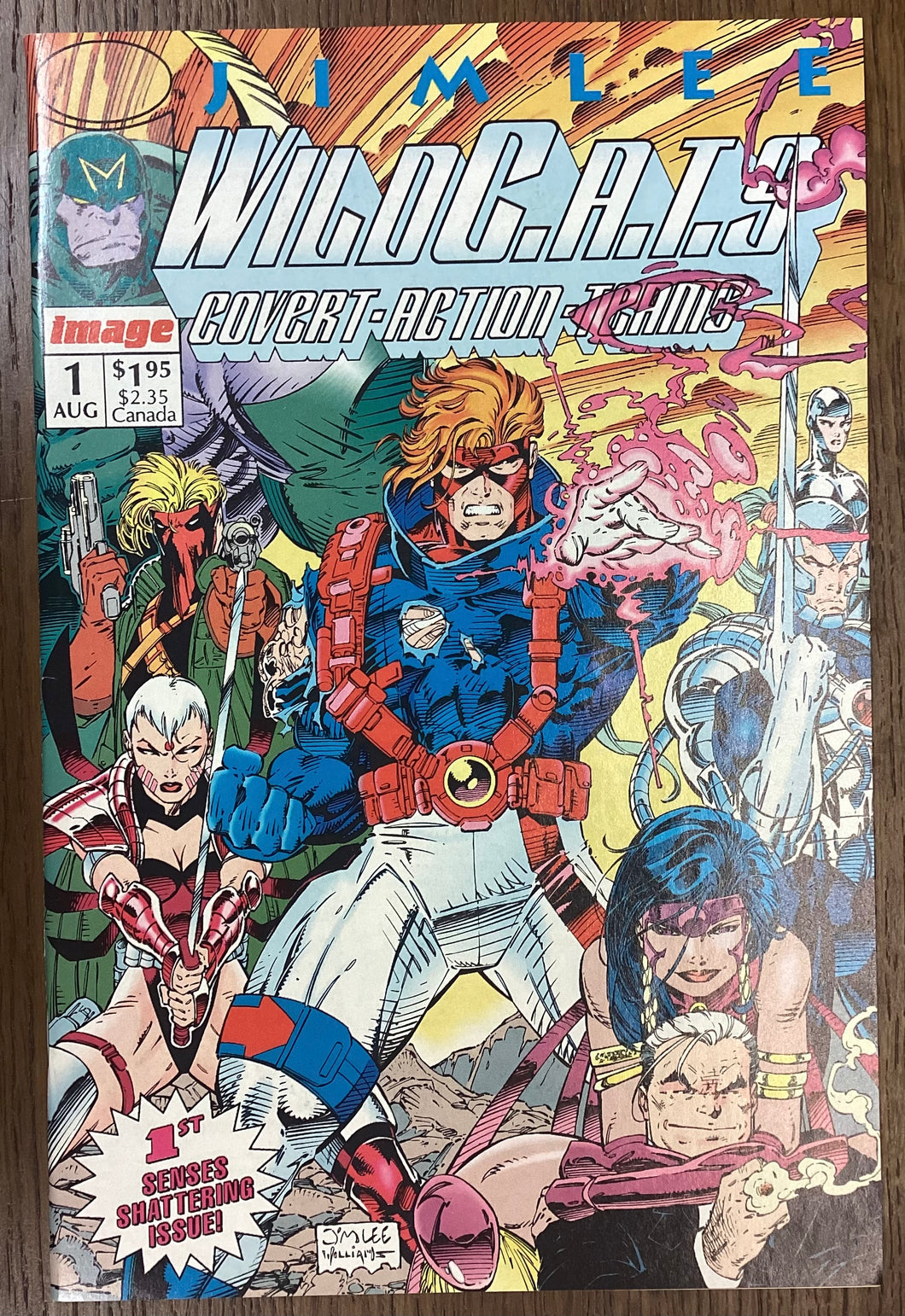 Wildc.a.t.s Covert Action Teams No. #1 1992 Image Comics