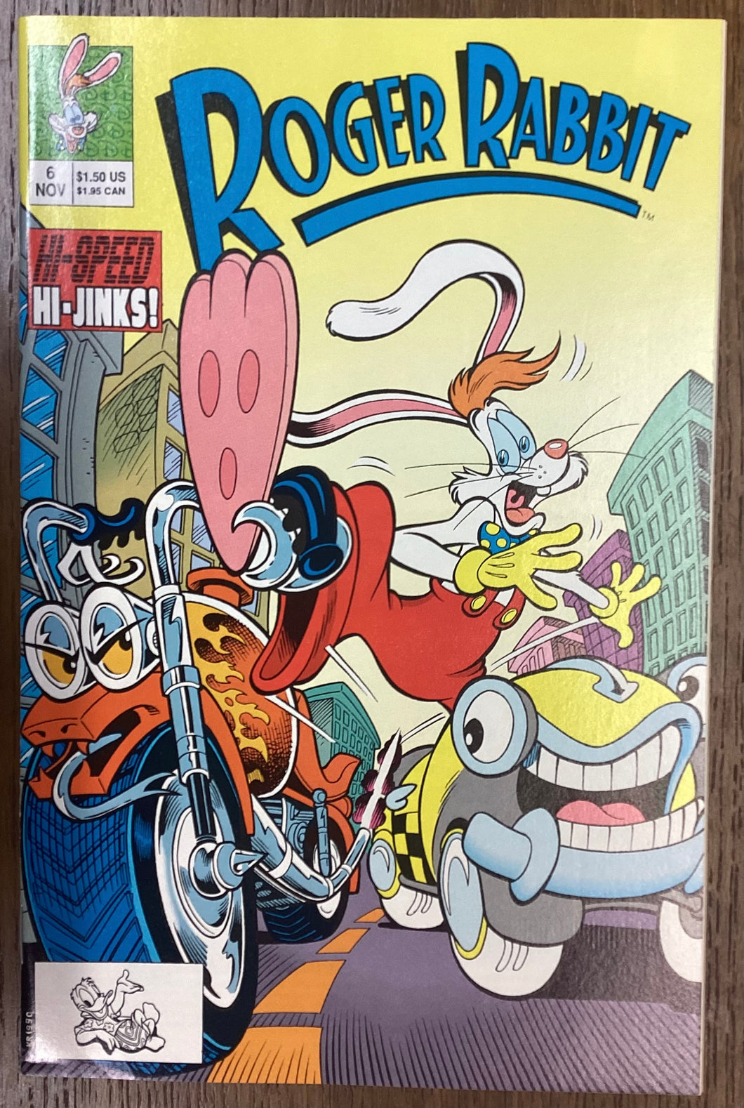 Roger Rabbit No. #6 1990 Disney Publications