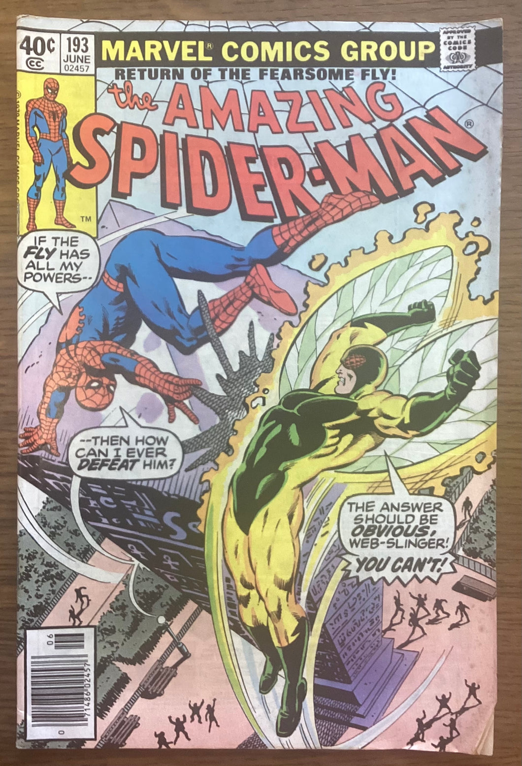 The Amazing Spider-Man No. #193 1979 Marvel Comics