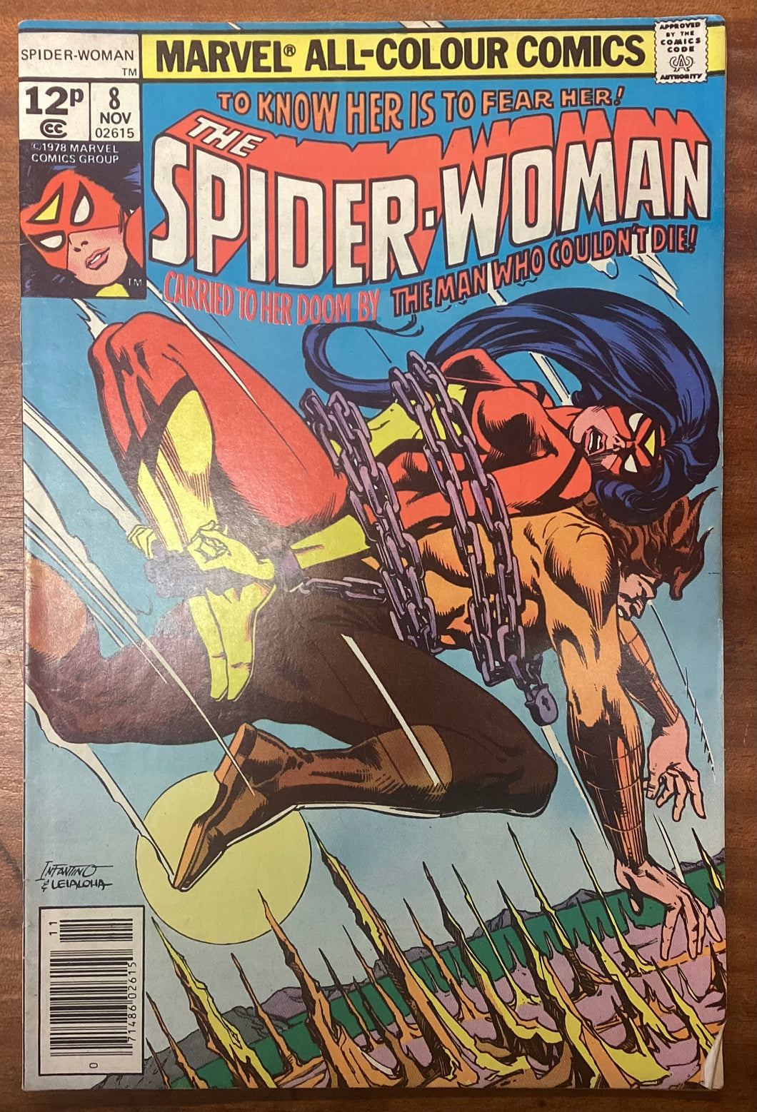 Spider-Woman No. #8 1978 Marvel Comics