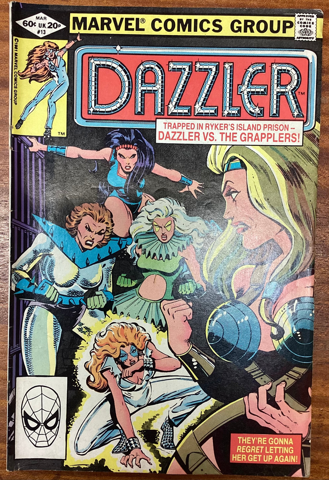 Dazzler No. #13 1982 Marvel Comics