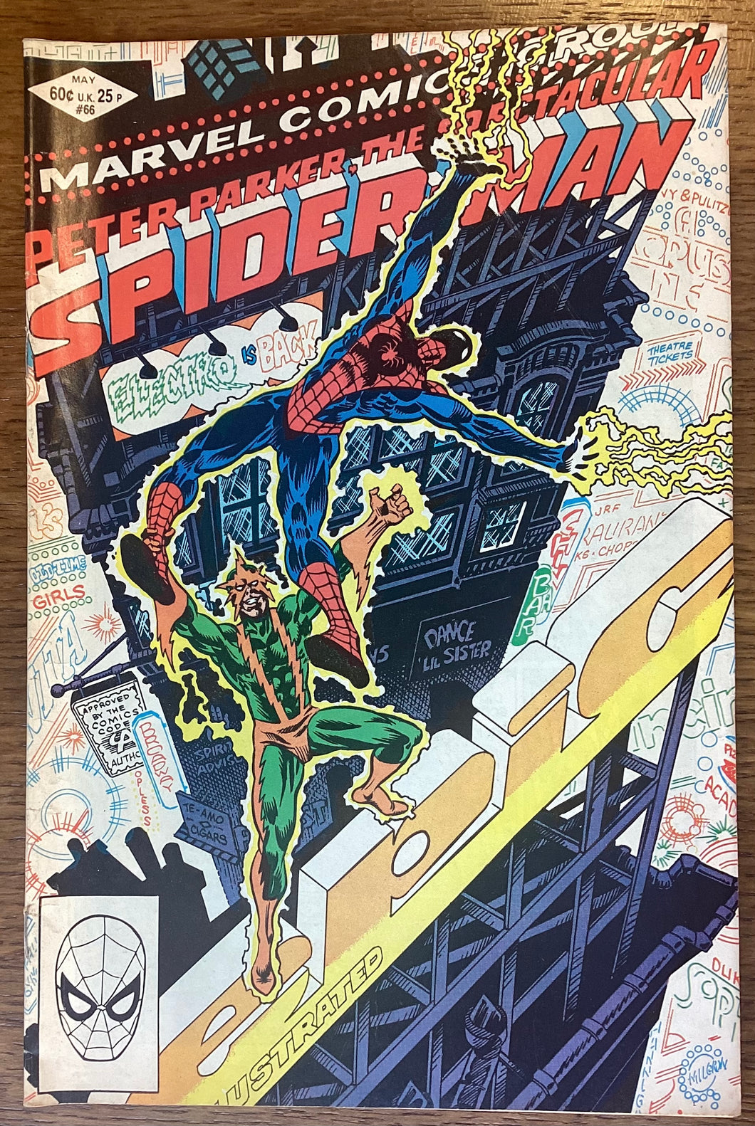 Peter Parker, The Spectacular Spider-Man No. #66 1982 Marvel Comics