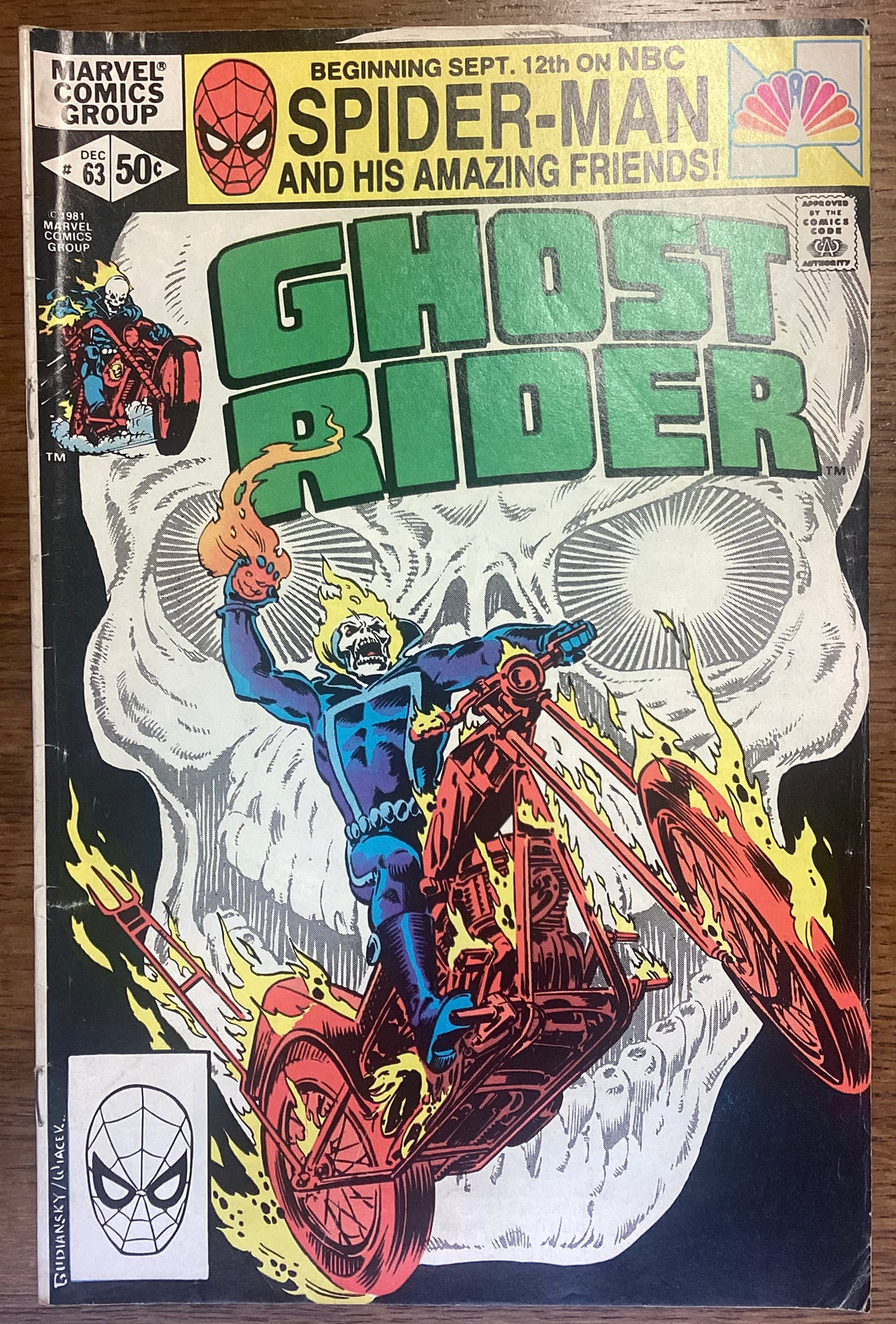 Ghost Rider No. #63 1981 Marvel Comics